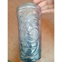 Verre tiki 50cl bleu