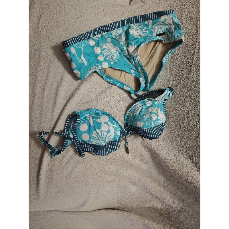 Bikini 2 pièces bleu TAILLE M