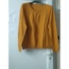 Gilet moutarde  TAILLE M/L