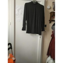 Col roulé noire TAILLE M/L