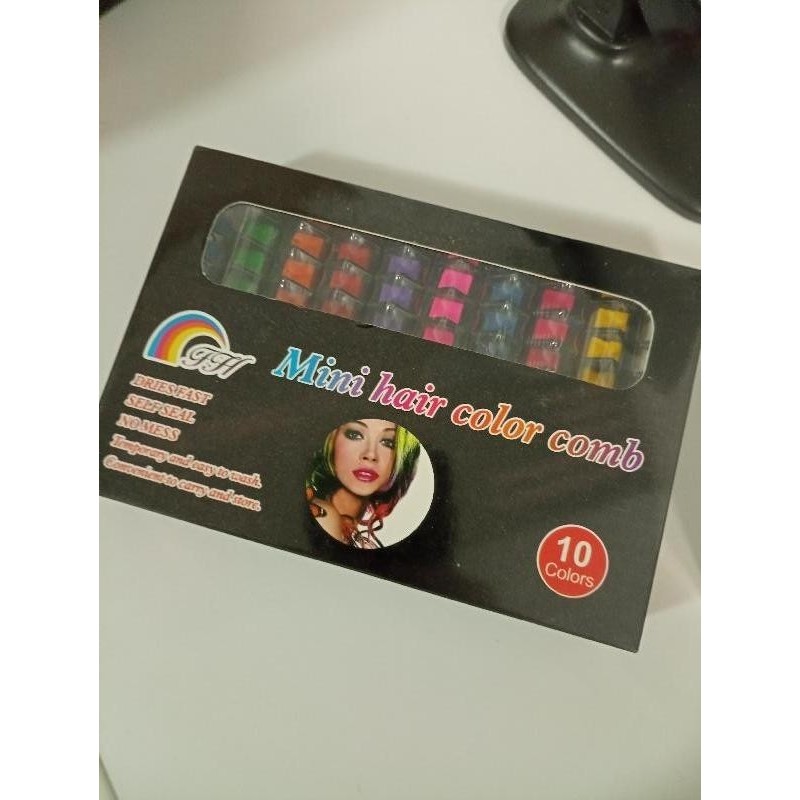 Brosse teinture éphémère 