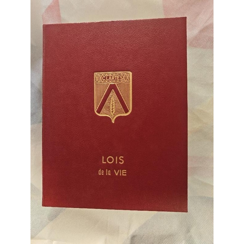Encyclopédie "LOIS DE LA VIE" collection clartés 