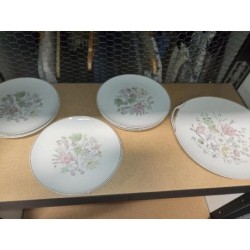 Lot plat et 8 assiettes 