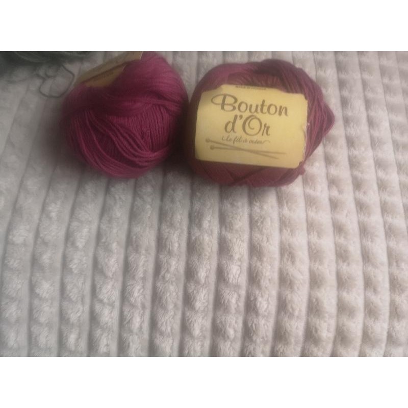 PELOTES COTON BORDEAUX