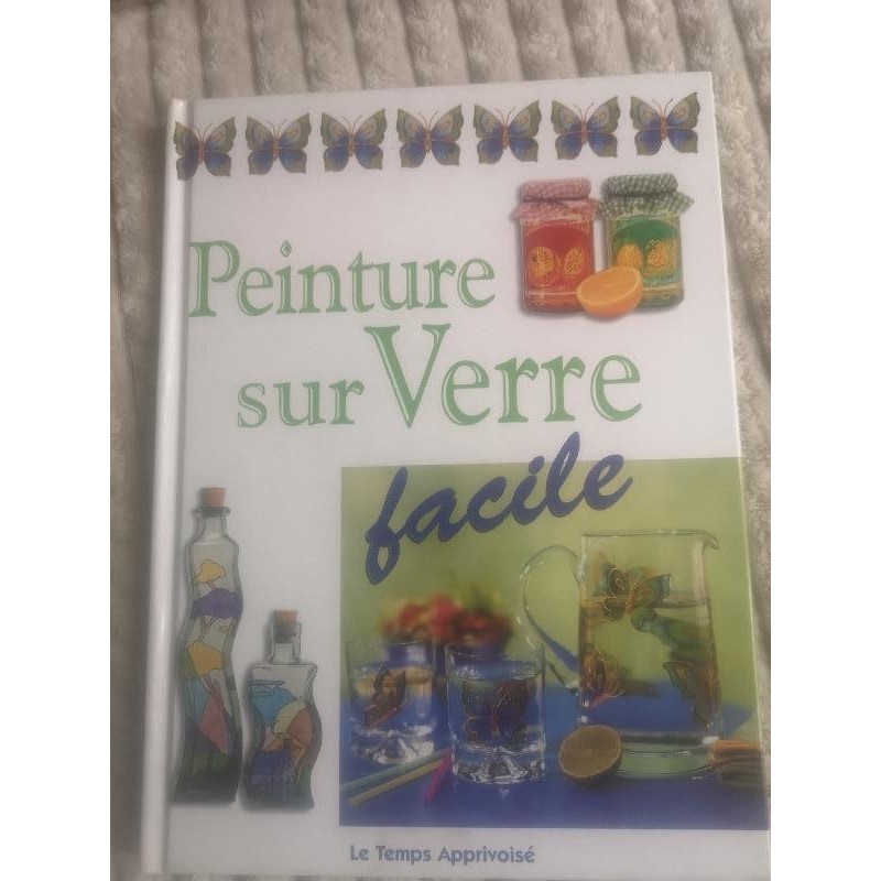 LIVRE PEINTURE SUR VERRE