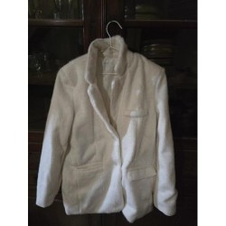 Manteau femme blanc L TAILLE L