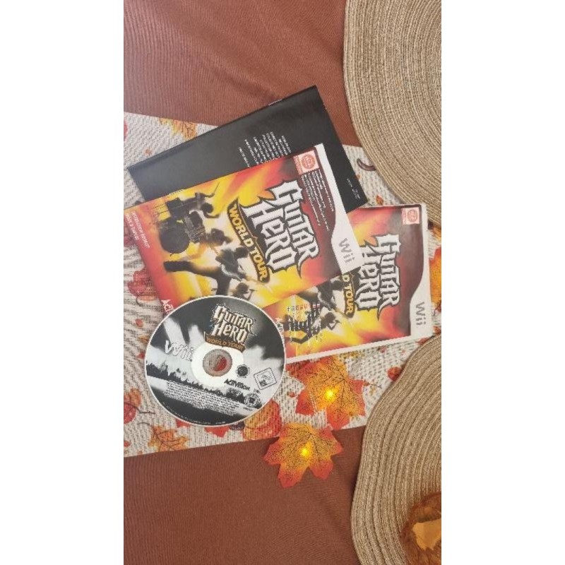 Guitar hero World tour Wii