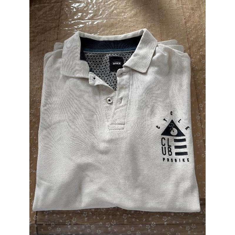 Polo blanc Brice  TAILLE M