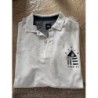 Polo blanc Brice  TAILLE M