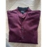 Chemise bordeau Jules  TAILLE S