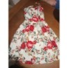 Robe fleurs  TAILLE 34 