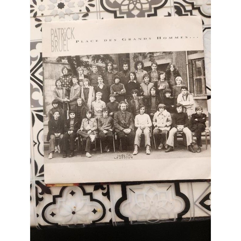 Vinyl 45 tours - Bruel - Place des grands hommes