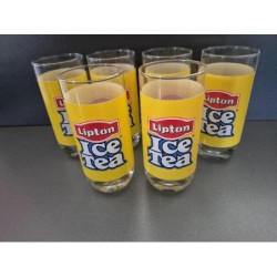 6 verres Lipton Ice Tea