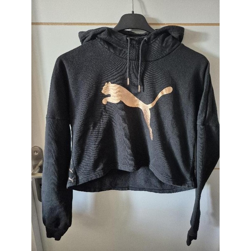 Puma noir et logo Rose Gold  TAILLE Petit 42