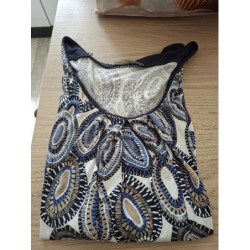 Tee-shirt bleu Armand...