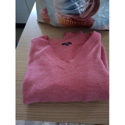 Pull rose Camaïeu rose xl...