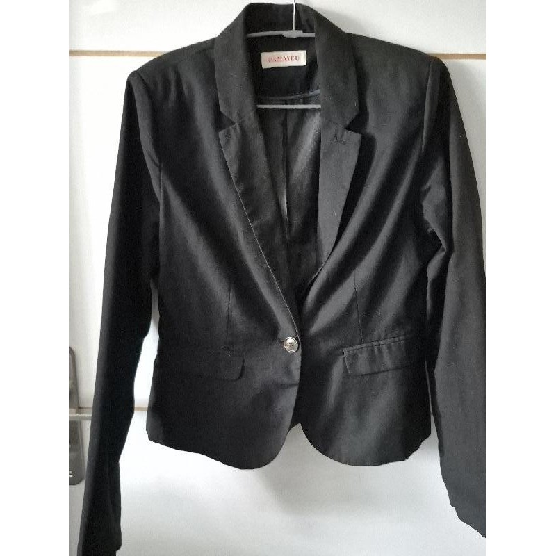 Blazer noir camaïeu  TAILLE 42