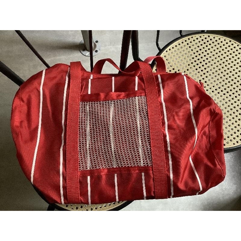 sac polochon  rouge 