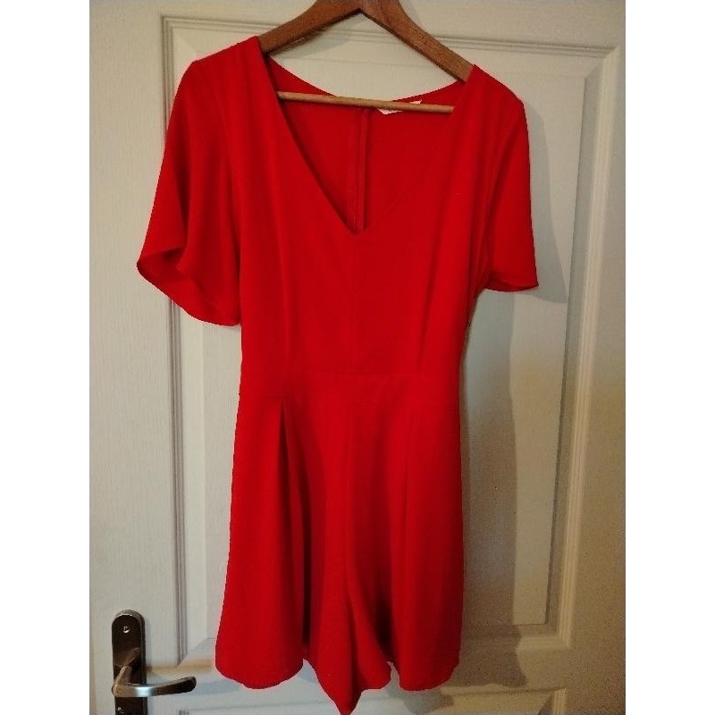 Combi short rouge Camaieu  TAILLE 40