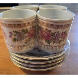 Lot 4 tasses à café +...