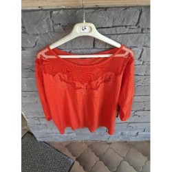 Haut orange yessica  TAILLE 44
