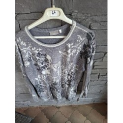 Pull gris femme 38 canda...
