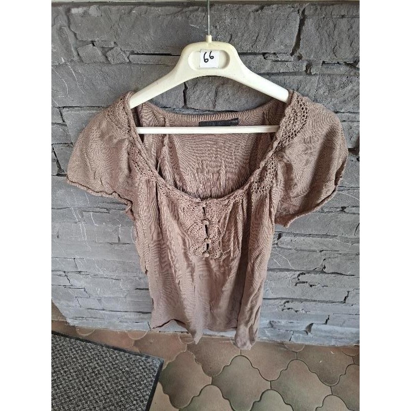 Tee-shirt marron.46/48 kiabi TAILLE 46/48