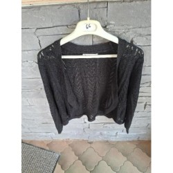 Gilet a dentelle noir...