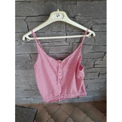 Haut a carreaux rose et...