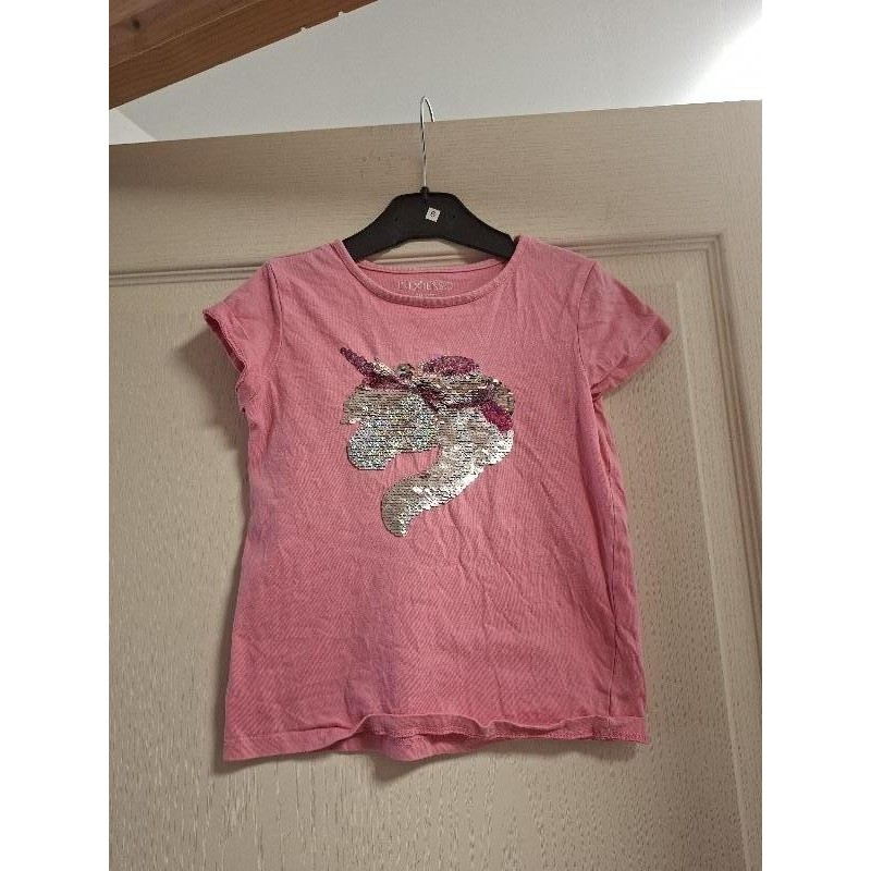 Tee-shirt licorne rose  TAILLE 6 ans