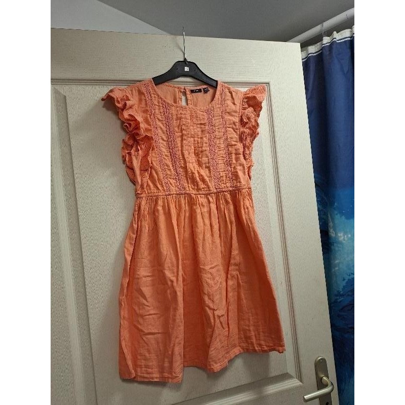 Robe corail fille 10 ans TAILLE 10 ans 