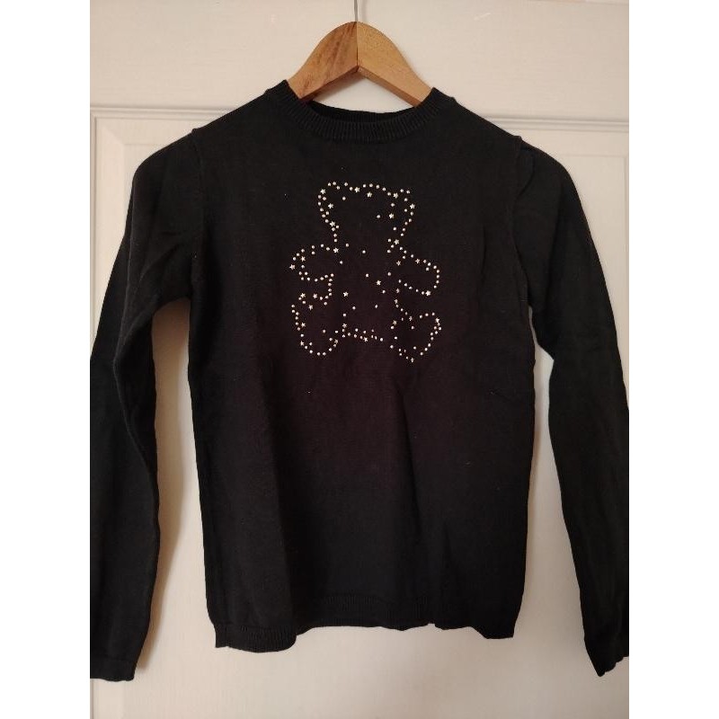 Pull noir Lulu Castagnette  TAILLE 12a