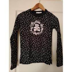 Pull noir point blanc Lulu...