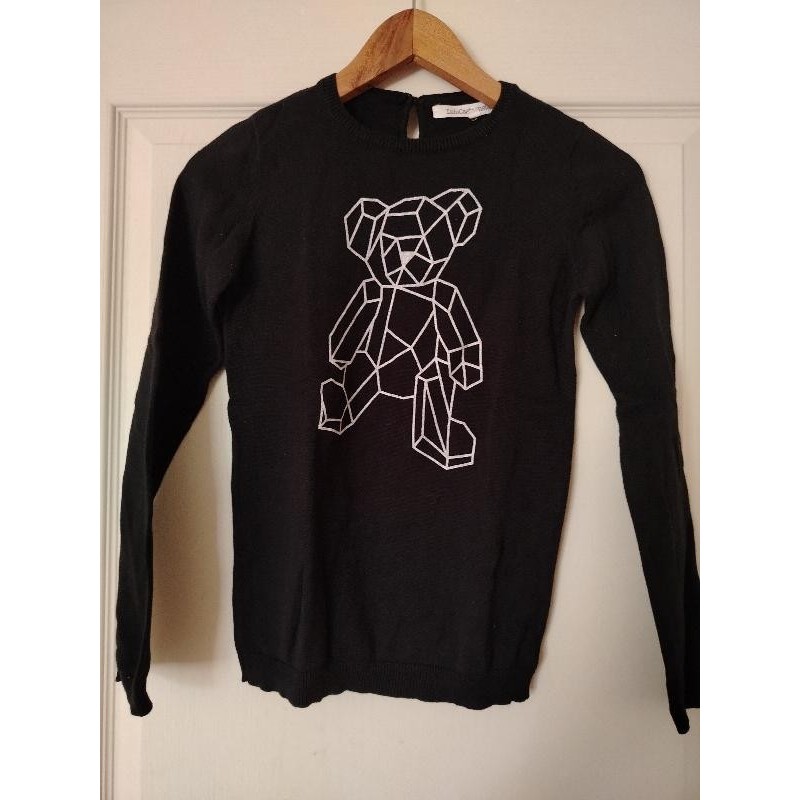 Pull noir Lulu Castagnette  TAILLE 12a