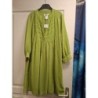 Robe vert anis 
